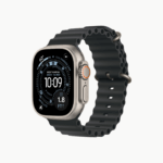 APPLE WATCH ULTRA 3 GPS + CELLULAR, 49MM NATURAL TITANIUM CASE WITH BLACK OCEAN BAND
